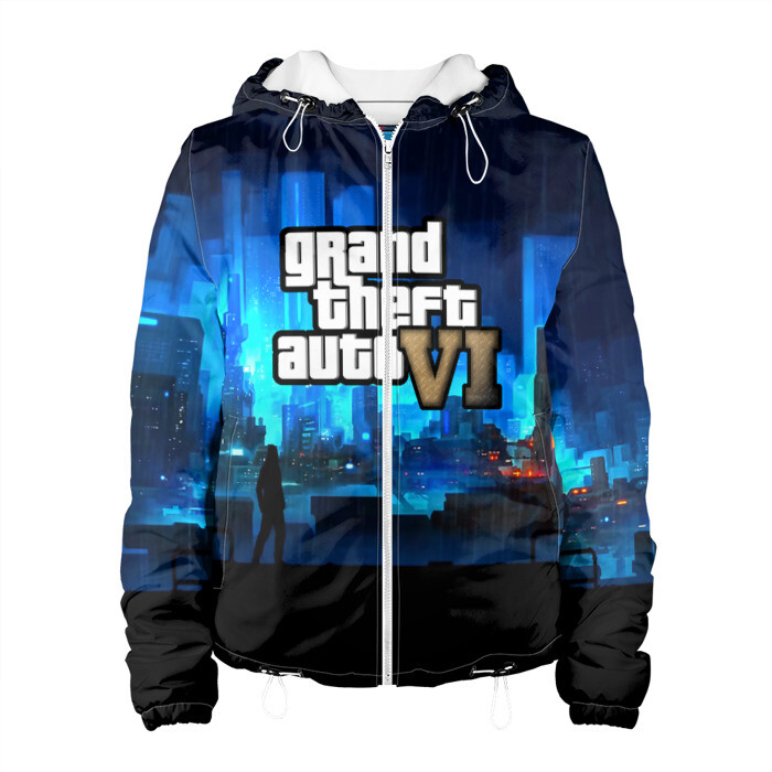 Женская куртка 3D GTA 6 EXCLUSIVE фото