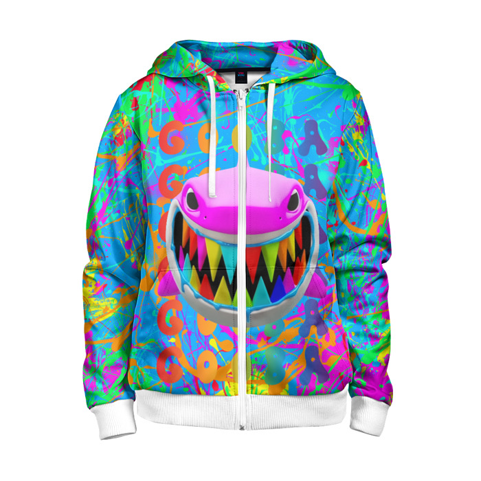 Детская толстовка 3D на молнии 6IX9INE GOOBA фото
