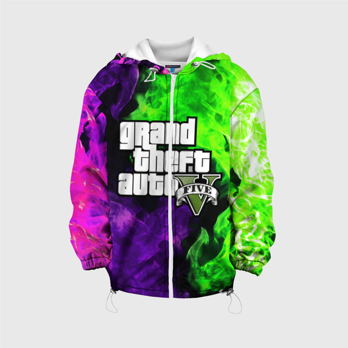 Детская куртка 3D GTA 5 фото