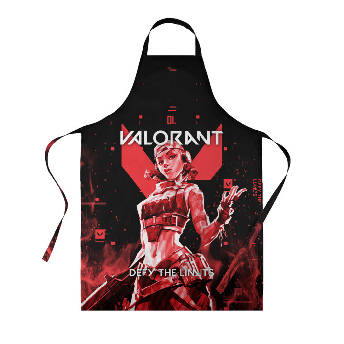 Фартук 3D VALORANT RAZE фото