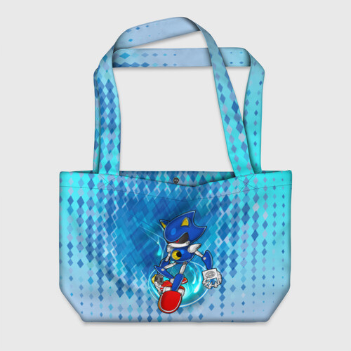 Пляжная сумка 3D Metal Sonic фото