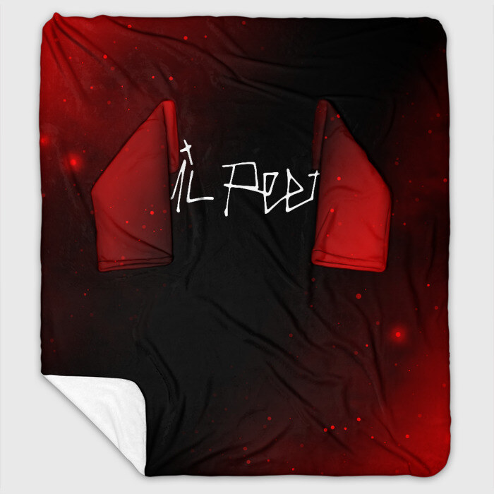 Плед с рукавами LIL PEEP ЛИЛ ПИП фото