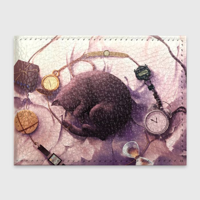 Обложка для студенческого билета 9 жизней кота фото