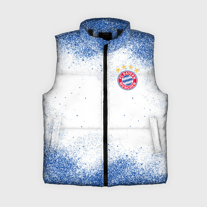 Женский жилет утепленный 3D BAYERN MUNCHEN. фото