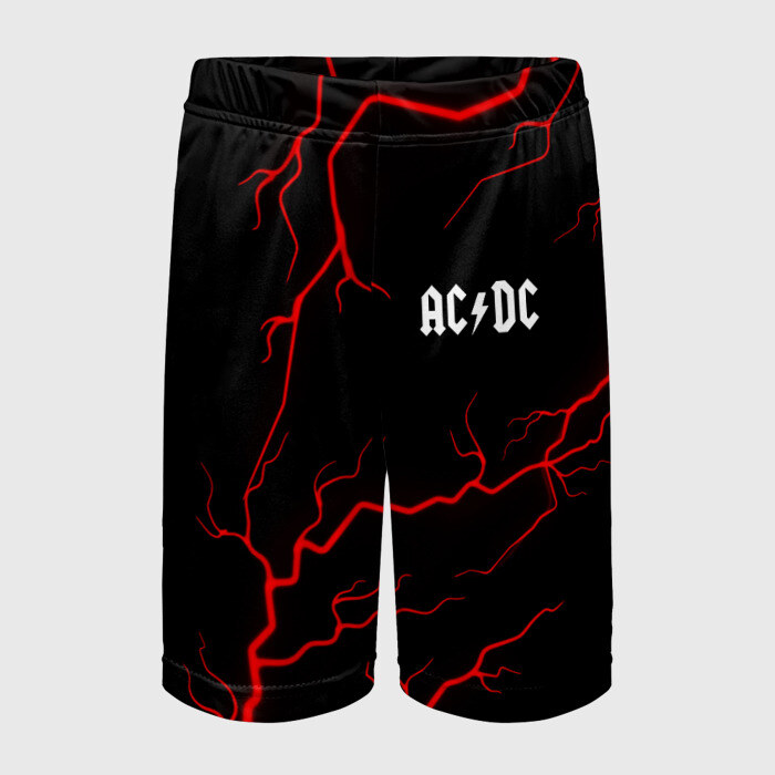 Детские спортивные шорты 3D AC DС фото
