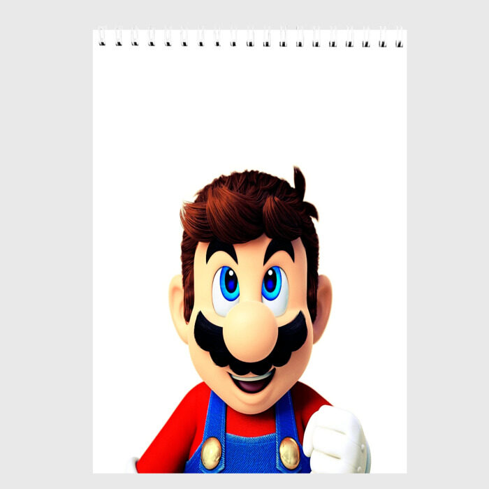 Скетчбук mario фото