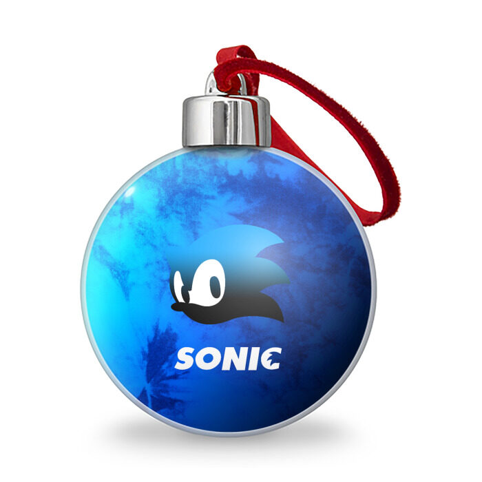 Ёлочный шар СОНИК / SONIC фото