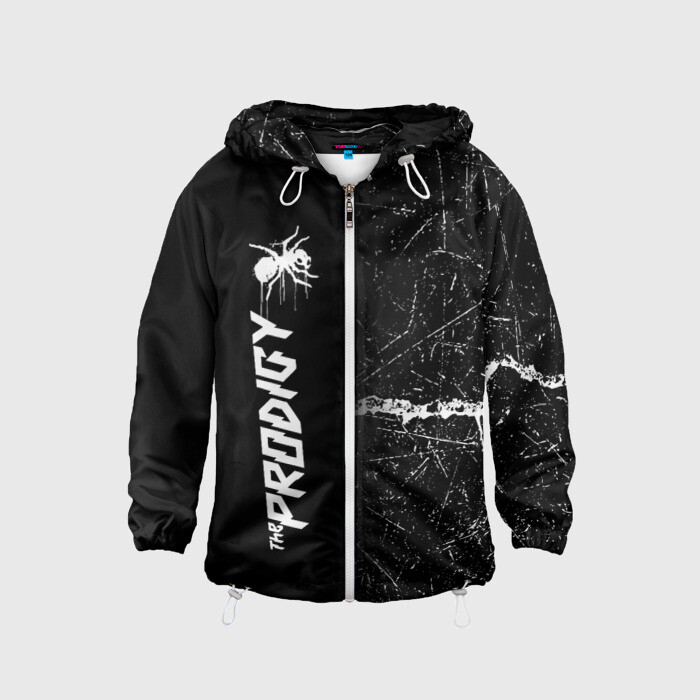 Детская ветровка 3D THE PRODIGY. фото