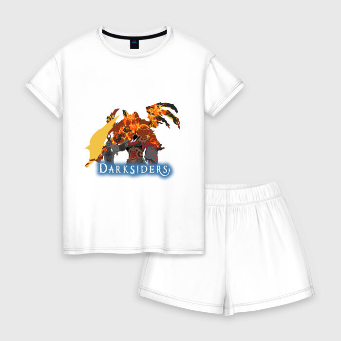 Женская пижама с шортиками хлопок War фото