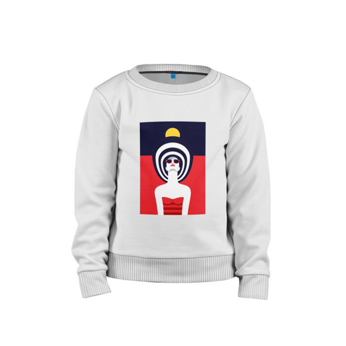 Детский свитшот хлопок Pop art 21-12 фото