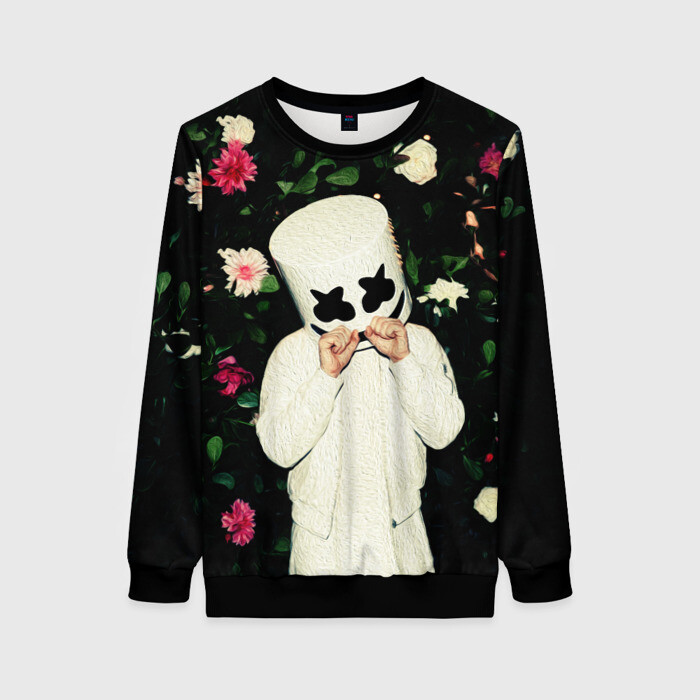 Женский свитшот 3D MARSHMELLO фото