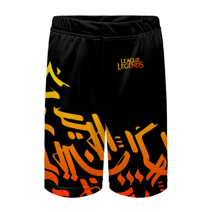 Детские спортивные шорты 3D League of Legends фото