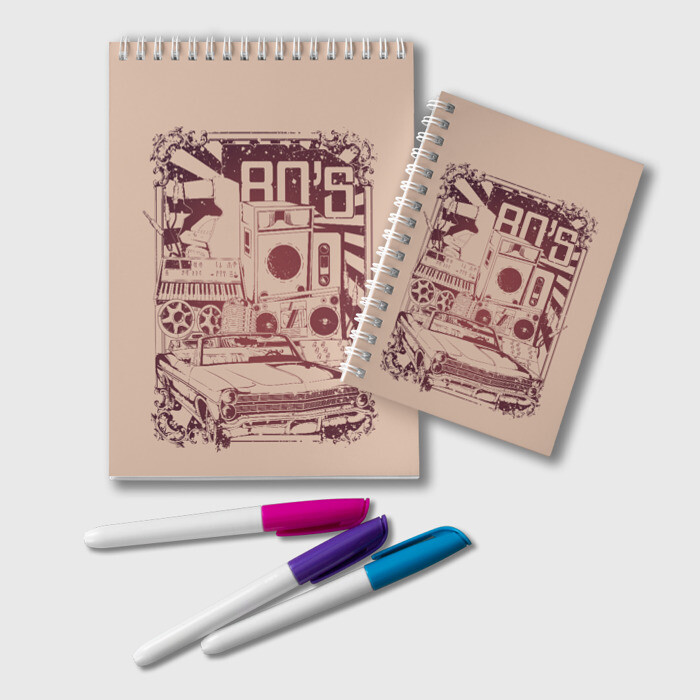 Блокнот Восьмидесятые фото