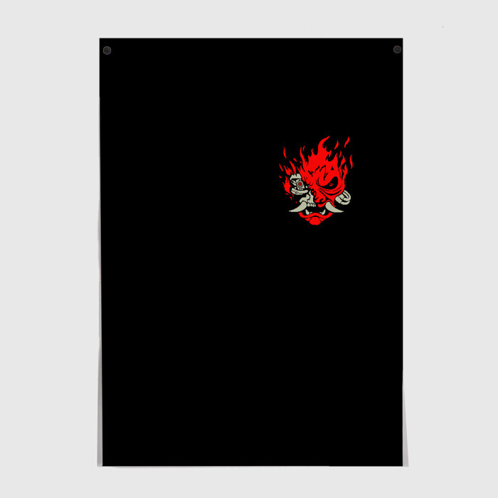 Постер Cyberpunk 2077 фото