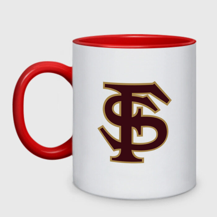 Кружка двухцветная Штат Флорида фото