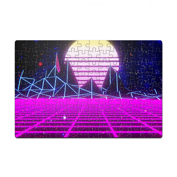 Пазл магнитный 126 элементов Synthwave фото