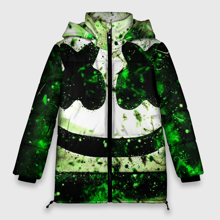 Женская зимняя куртка 3D Marshmello фото