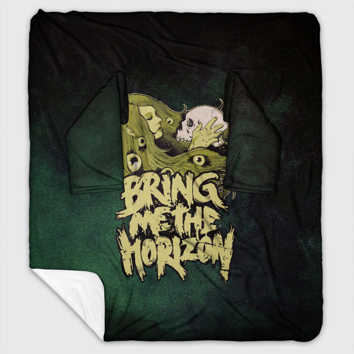 Плед с рукавами Bring me the Horizon фото