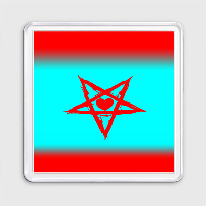 Магнит 55*55 GHOSTEMANE фото