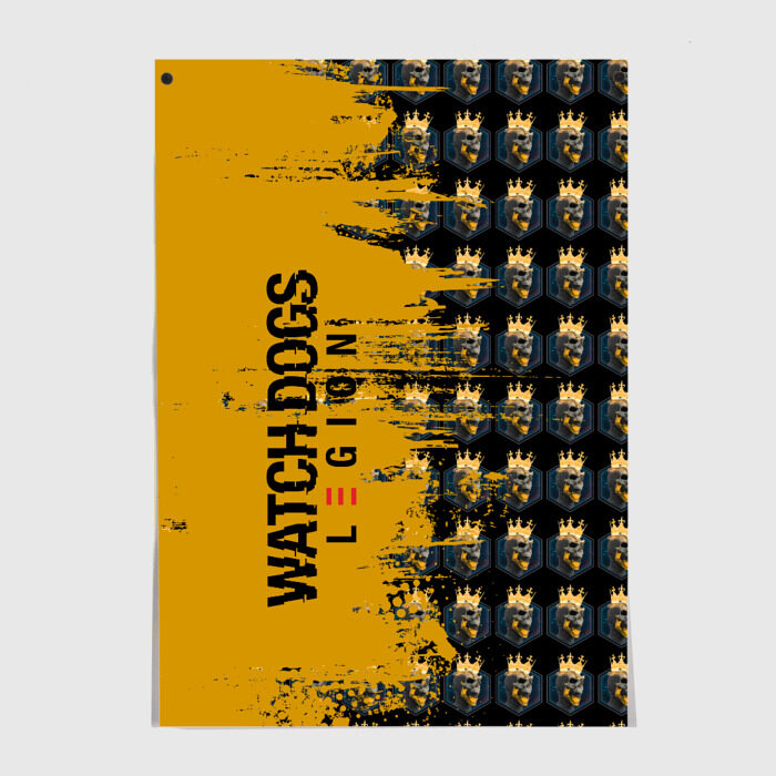 Постер Watch Dogs Legion Skulls фото