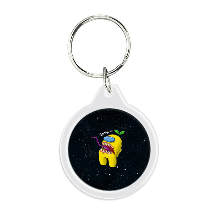 Брелок круглый AMONG US фото