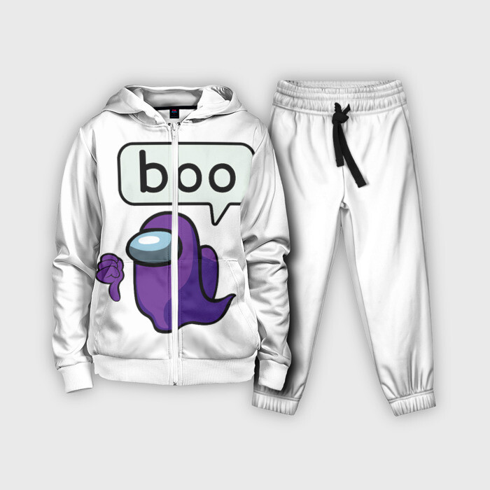 Детский костюм 3D BOO (Among Us) фото