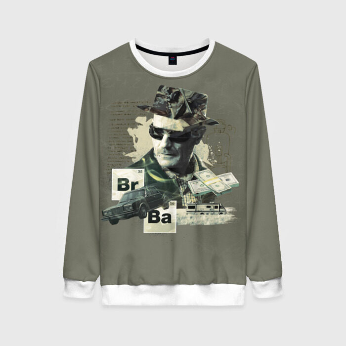 Женский свитшот 3D Во все тяжкие фото