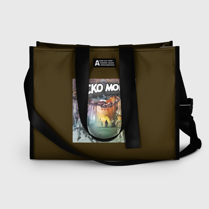 Сумка-шоппер 3D Travis scott sicko mode фото