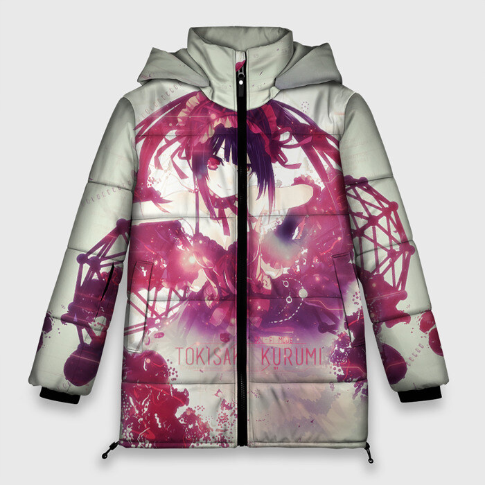 Женская зимняя куртка 3D Куруми Токисаки фото