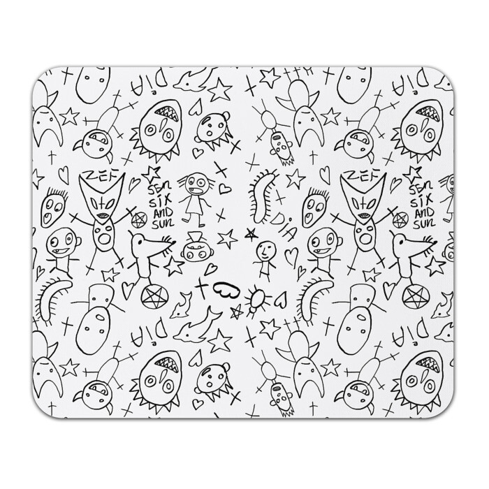 Коврик для мышки прямоугольный DIE ANTWOORD фото