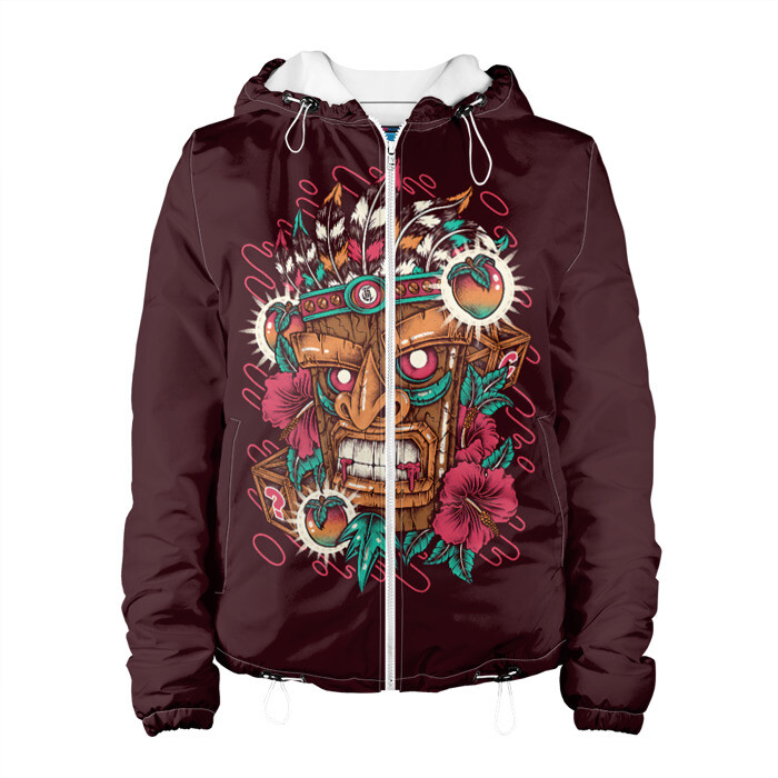 Женская куртка 3D Crash Bandicoot фото