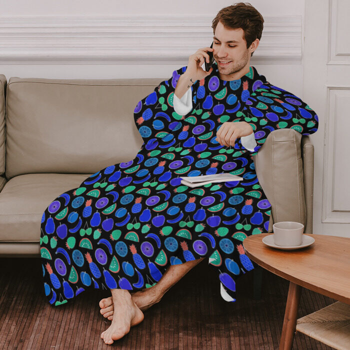 Плед с рукавами Фрукты Invert фото