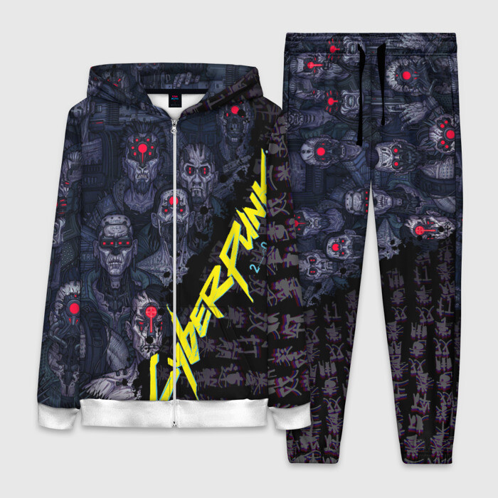 Женский костюм 3D Cyberpunk 2077 фото