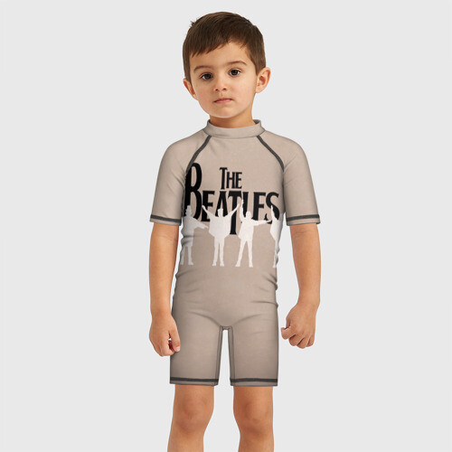 Детский купальный костюм 3D The Beatles фото