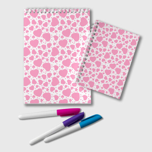 Блокнот Сердечки фото