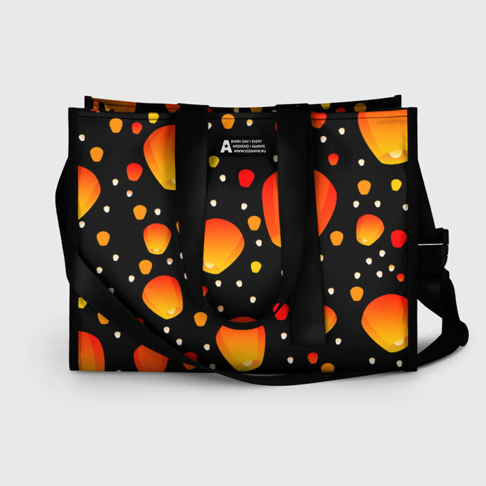 Сумка-шоппер 3D Sky Lanterns фото