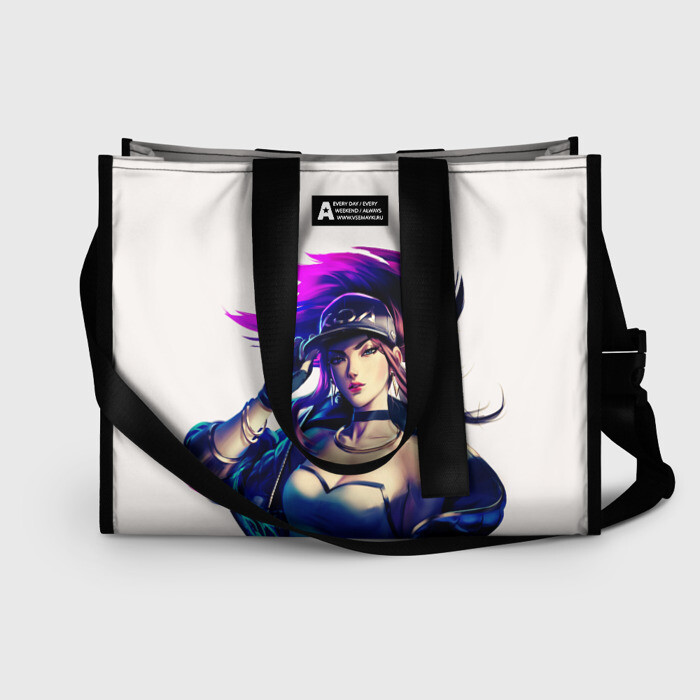 Сумка-шоппер 3D KDA Akali фото