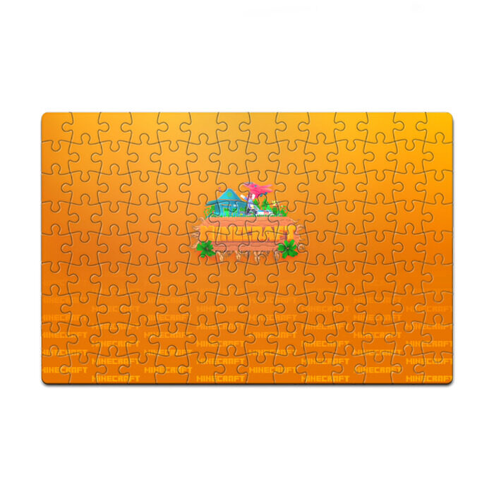 Пазл магнитный 126 элементов Minecraft фото