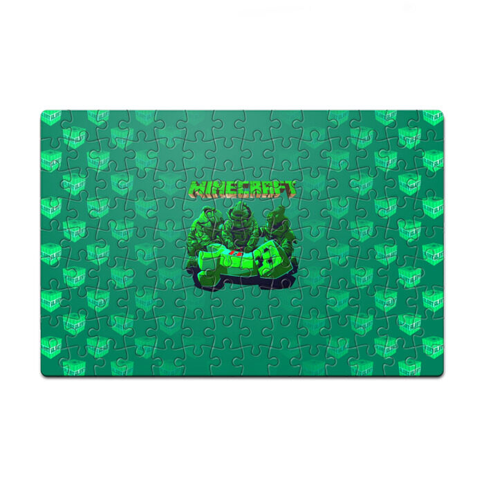 Пазл магнитный 126 элементов Minecraft фото