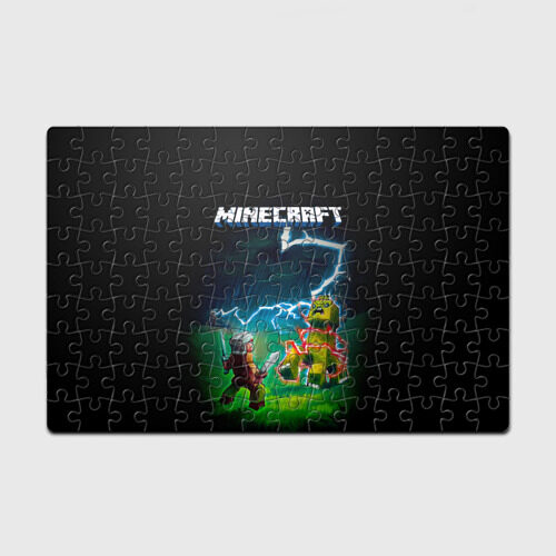 Пазл магнитный 126 элементов Minecraft фото