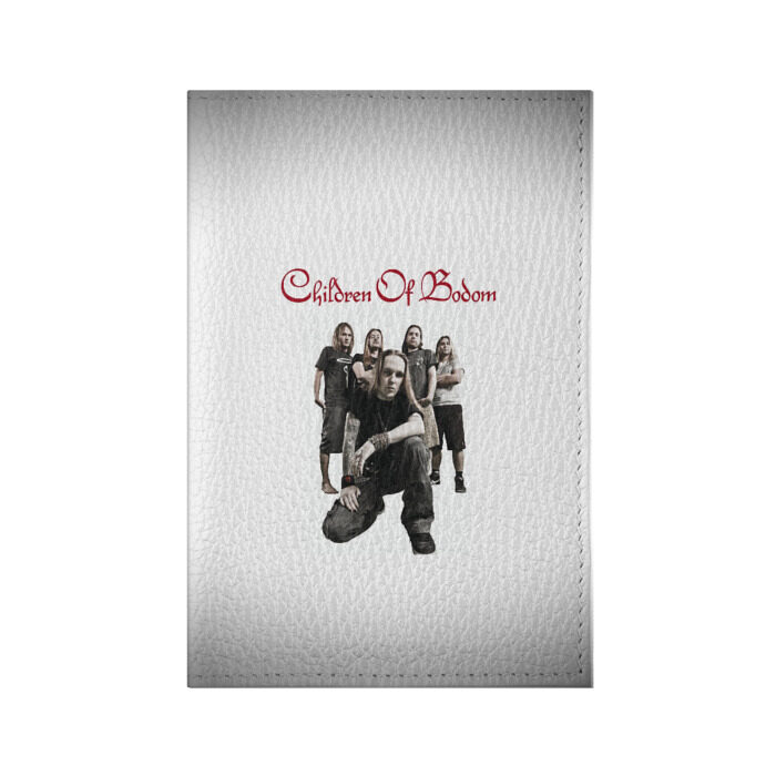 Обложка для паспорта матовая кожа Children of Bodom фото