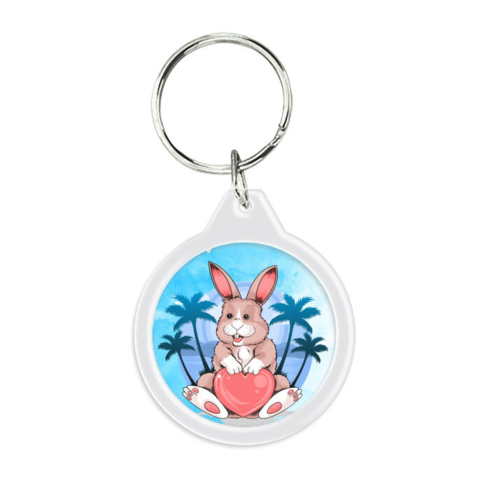 Брелок круглый You mine фото