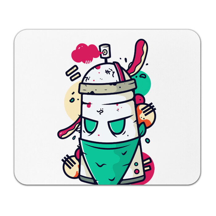 Коврик для мышки прямоугольный граффити фото