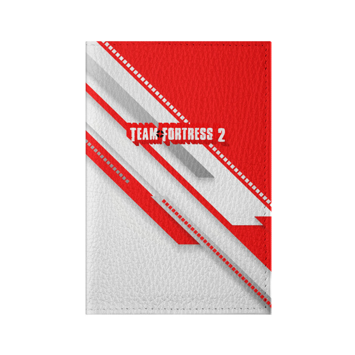 Обложка для паспорта матовая кожа TEAM FORTRESS 2 фото