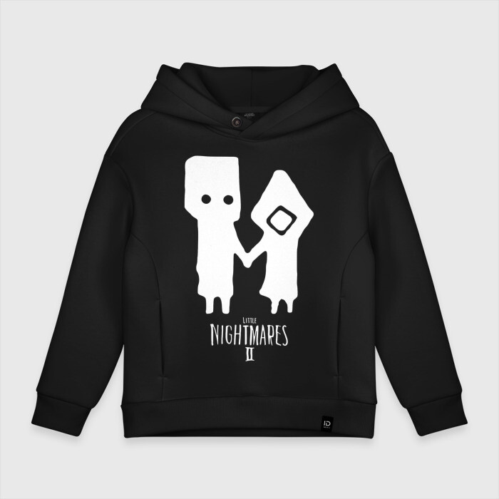 Детское худи Oversize хлопок LITTLE NIGHTMARES 2 фото