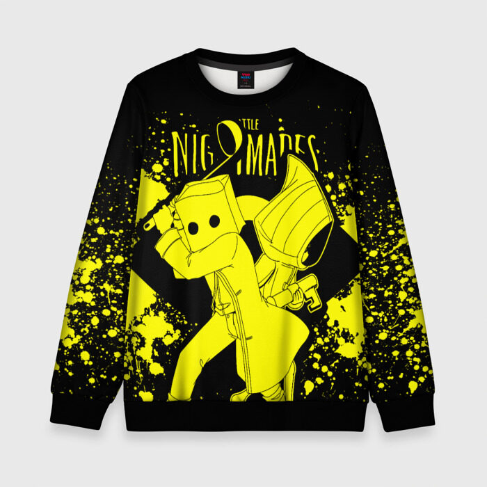 Детский свитшот 3D LITTLE NIGHTMARES 2 фото