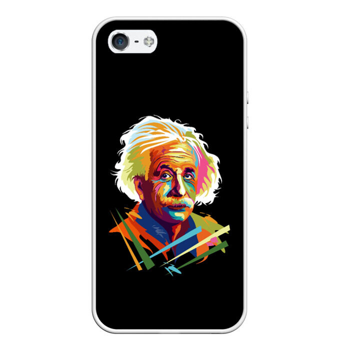 Чехол для iPhone 5/5S матовый Law of relativity фото