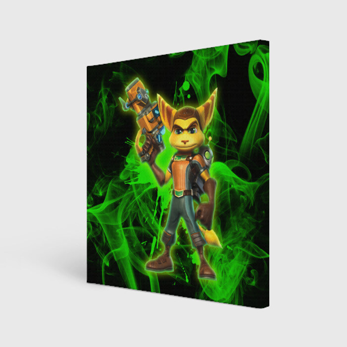 Холст квадратный Рэтчет и Кланr фото