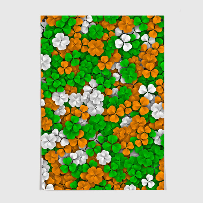 Постер Ирландский клевер фото