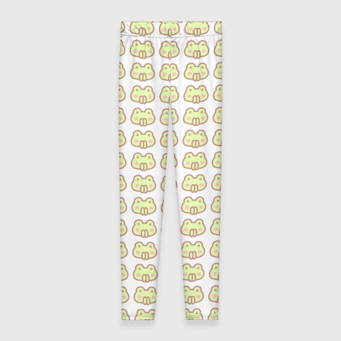 Леггинсы 3D лягушечки фото